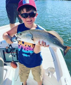 Redfish catch at Atlantic Beach