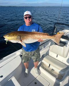 Redfish caught while fishing in Atlantic Beach