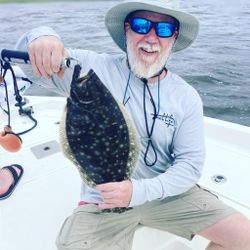 Caught a Southern Flounder fishing in Atlantic Beach