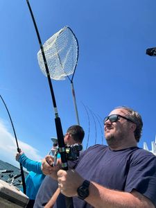 Angler enjoying fishing in OH