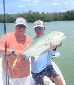 Crevalle jack caught fishing in Naples Florida