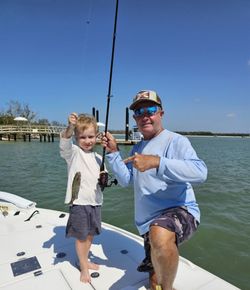 Two people fishing in FL