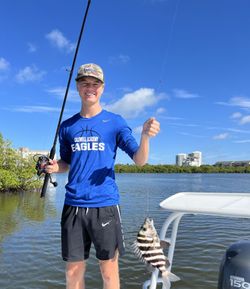 Sheepshead fishing in Naples Florida