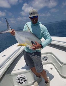 Permit fish caught in FL by fisherman