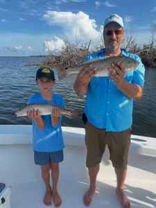 Two redfish caught by anglers in Fort Myers