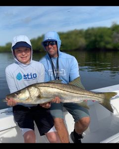 Snook fish caught while fishing in Fort Myers