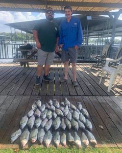 Two people fishing in Quinlan
