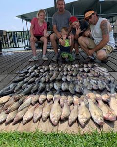 Two big fish caught in Quinlan