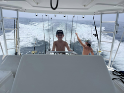 Two people fishing in Florida