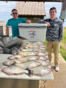 3 big fish caught during fishing trip at Gore Springs