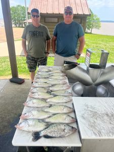 Five big fish caught while fishing in MS
