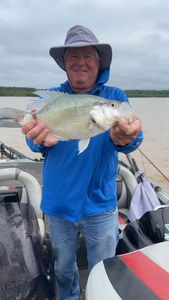 Lone angler fishing in MS location
