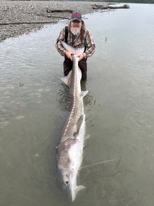 One person fishing in BC