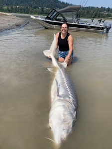 Angler fishing in the beautiful BC region
