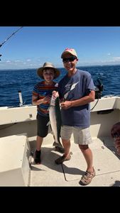 Two anglers land a big fish in MI