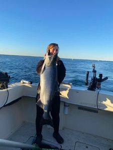 Fishing in MI with a big fish