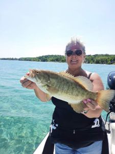 Fishing joy at its finest - smallmouth bass in TC!
