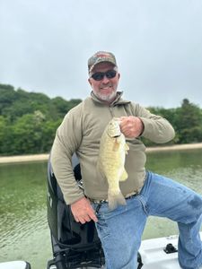 Person fishing in Michigan