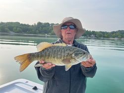 Smallmouth Bass caught in Kaleva