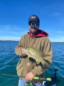 Smallmouth Bass caught in MI