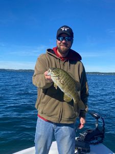 Smallmouth bass fishing in MI
