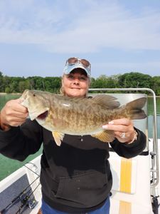 Smallmouth Bass caught in MI