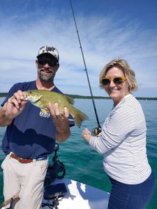 A beautiful catch in MI during fishing