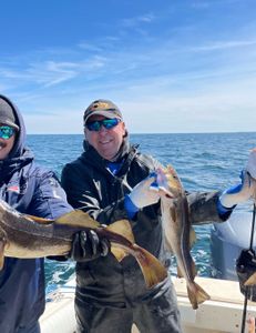 2 big fish caught while fishing in MA