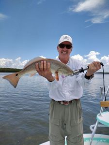 Angler fishing in Crystal River