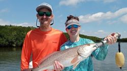Redfish caught in Crystal River