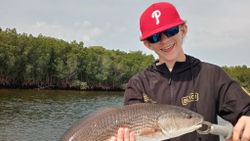 Redfish caught in Crystal River