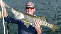 Snook fish caught while fishing in FL