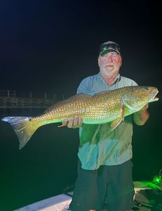 Angler with a large fish in Milton
