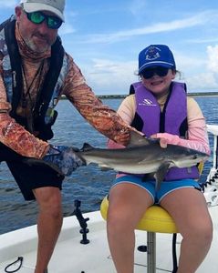 Blacktip shark caught while fishing in FL