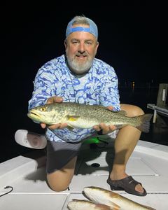 Angler holding a small fish in FL