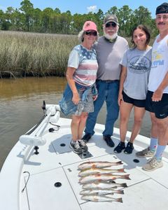 5 people fishing in FL