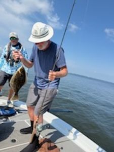 Angler fishing in Milton