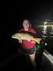 Angler enjoying a fishing trip in Milton