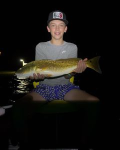 Angler fishing in Milton