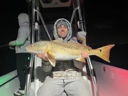 A redfish caught while fishing in Florida