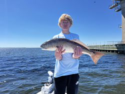 A great catch on a beautiful day.