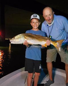 A Redfish caught in Milton while fishing