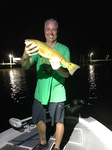 Partly cloudy skies and a chance of rain couldn't dampen the fishing excitement!