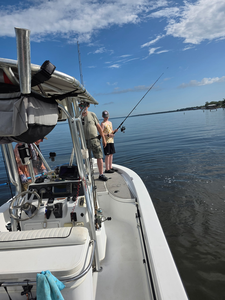 Clear skies and afternoon showers set the stage for an epic fishing adventure!