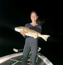 Nice redfish on multiple techniques tonight in Milton!