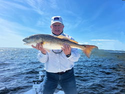 Reeling in a good one!