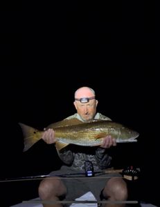 Lone angler fishing in Florida