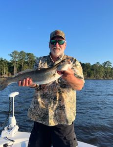 Spotted weakfish caught in Florida fishing trip