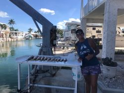 Angler fishing in FL with fishing gear and tours