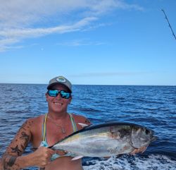 Blackfin tuna caught on fishing tour in Cudjoe Key